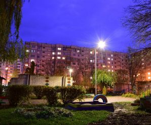 Дитячий садок №10 «Катруся»  отримав зовнішне освітлення по всій території.