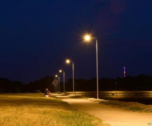 Німецьке озеро у Франківську отримало нове освітлення