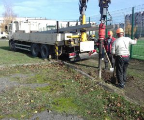 Будівництво мереж зовнішнього освітлення на території спортивного майданчика в загальноосвітній школі I-III ступеня №22.