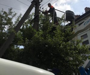 Проведено ремонт мережі зовнішнього освітлення по вул. Українська