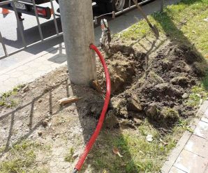 Відновлення повітряної ізольованої лінії МЗО по вул. Галицька біля музичної школи №3