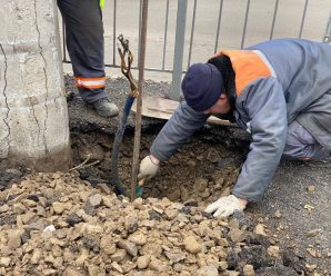 Виконали роботи по переносу діючої кабельної лінії