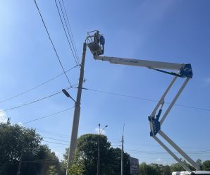 Планова заміна ламп та обслуговування МЗО по вул. Коновальця, вул. Незалежності, вул. Галицька та вул. Слави Стецько