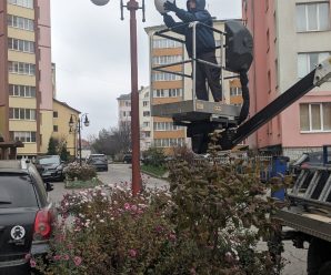 Заміна ламп та обслуговування МЗО на вул.Галицька, вул. Тролейбусна, вул. Трачів, вул. Лепкого, вул. Привокзальна, вул. Української Дивізії та на міському озері в м. Івано-Франківськ
